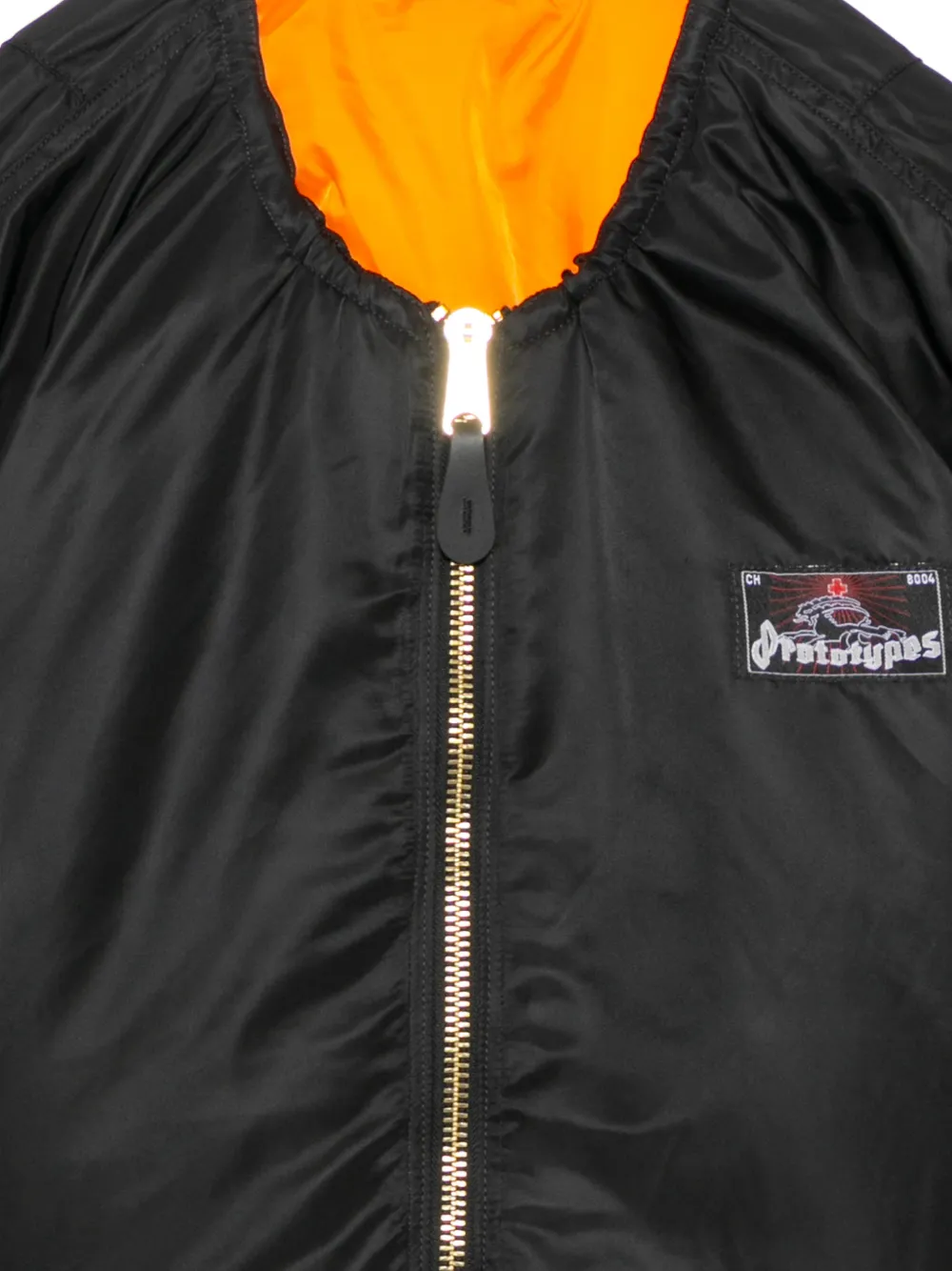 PROTOTYPES Gewatteerd bomberjack Zwart