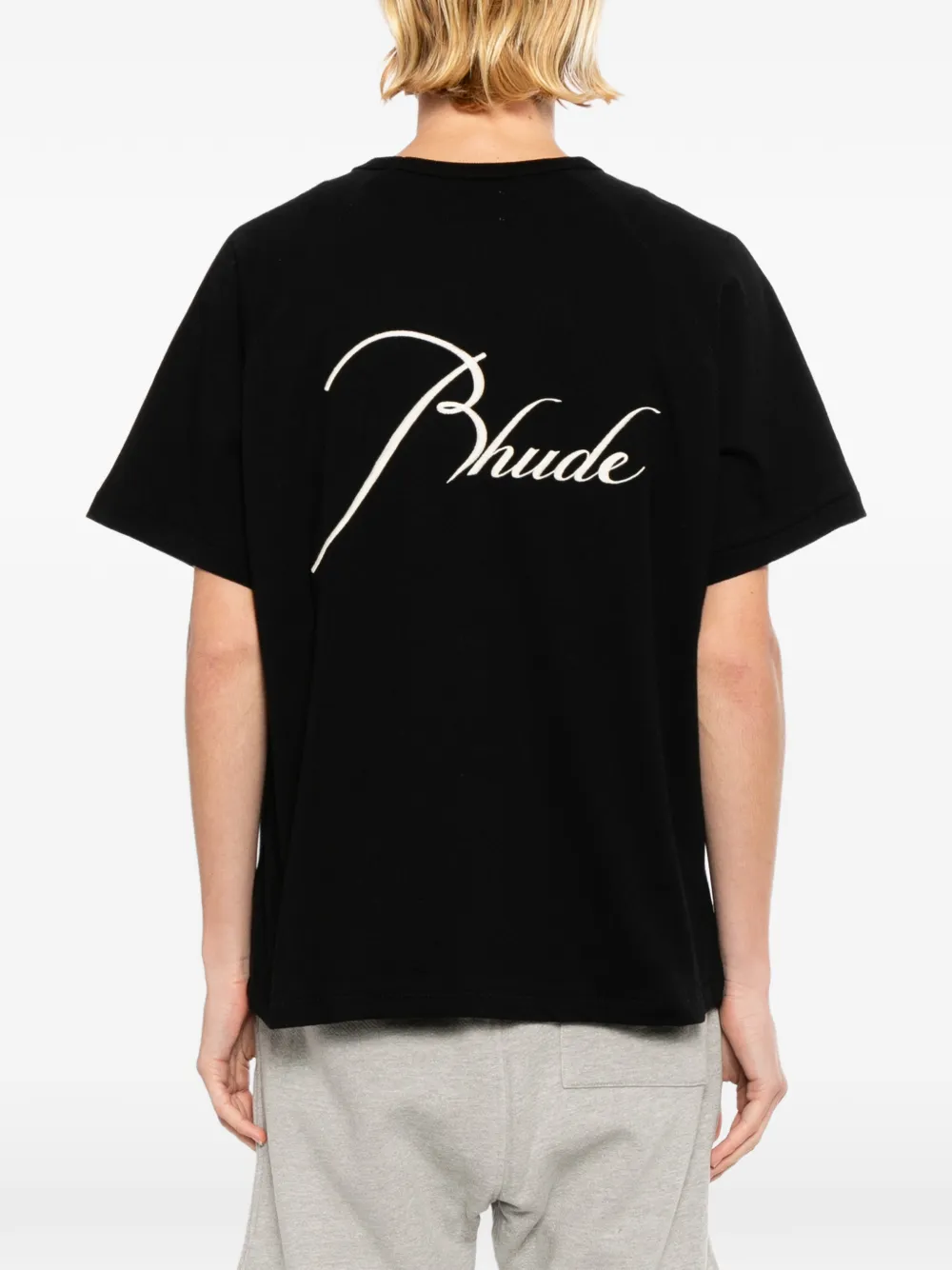 RHUDE Classique T-shirt Zwart