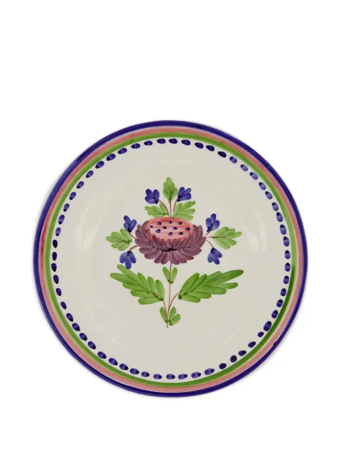 Casa Lopez artichoke-printed plate