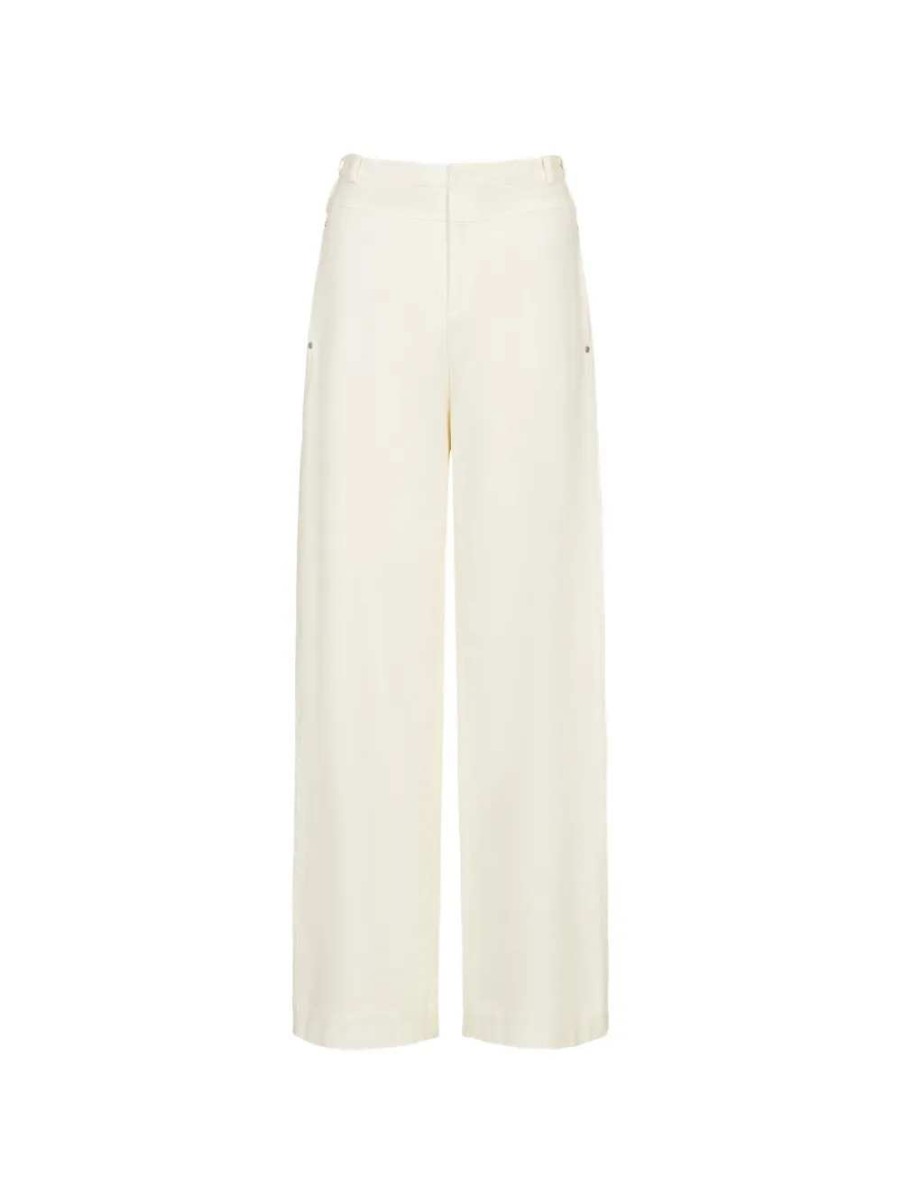 Vince Utility double-waist wide-leg trousers - White