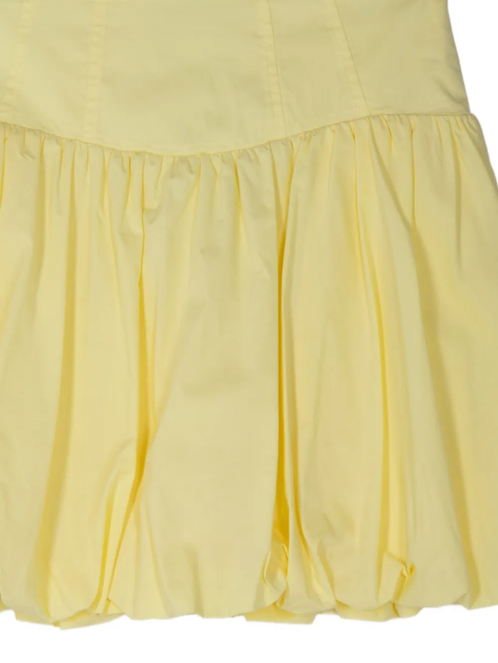  Simkhai Pipa Bubble Mini Skirt - Yellow 