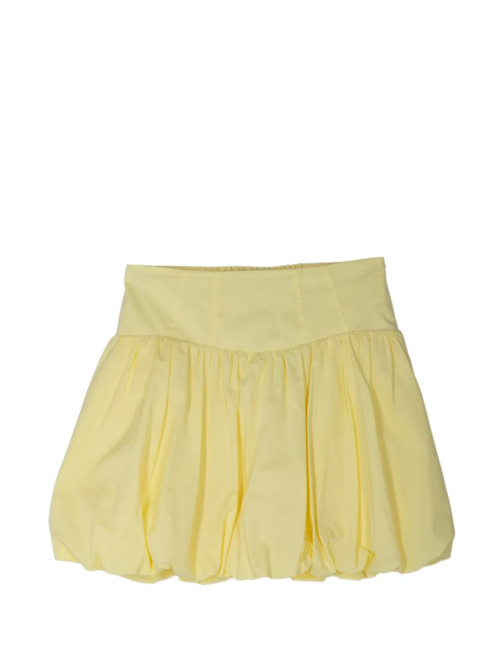 Simkhai Pipa bubble mini skirt - Giallo