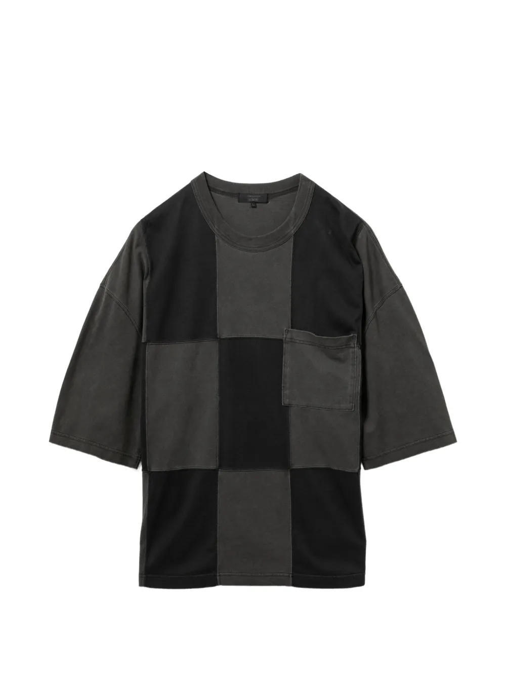 Comme des Garçons Homme T-shirt a quadri - Nero