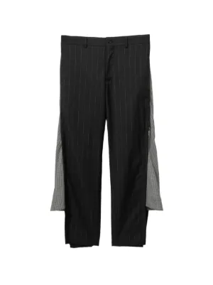 Comme Des Garçons Homme Plus ジップディテール パンツ | ブラック