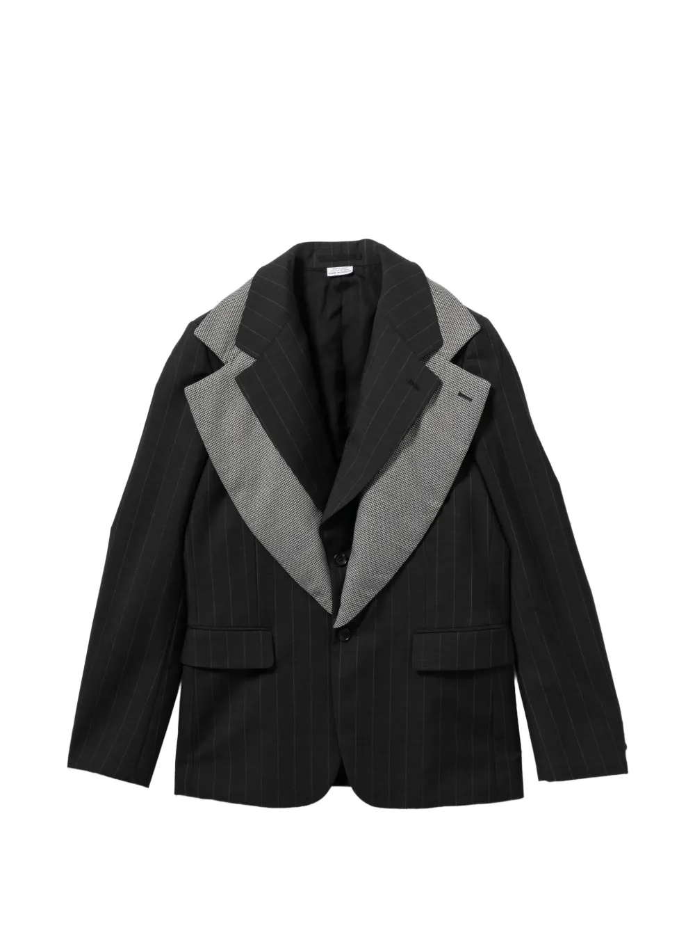 Comme des Garçons Homme Plus pinstripe blazer - Grey