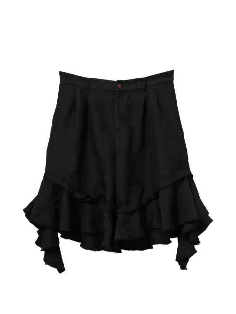 Comme Des Garçons Comme Des Garçons ruffled shorts