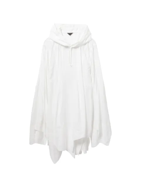 Comme des Garçons Homme Plus t-shirt asymétrique à capuche