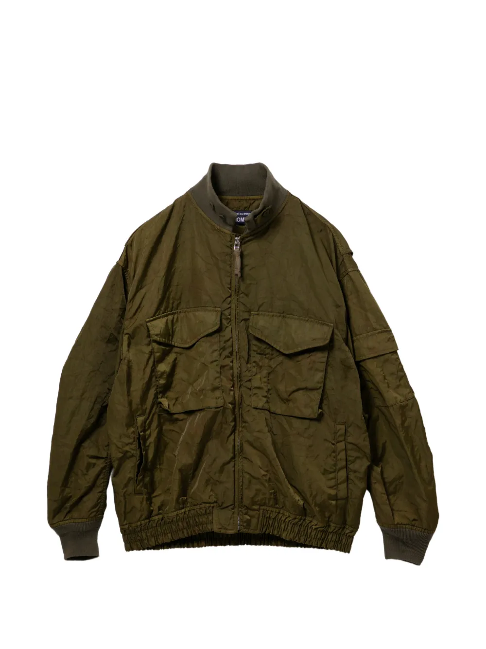 Comme des Garçons Homme garment-dyed jacket - Grün