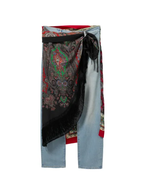 Junya Watanabe MAN layer denim pants