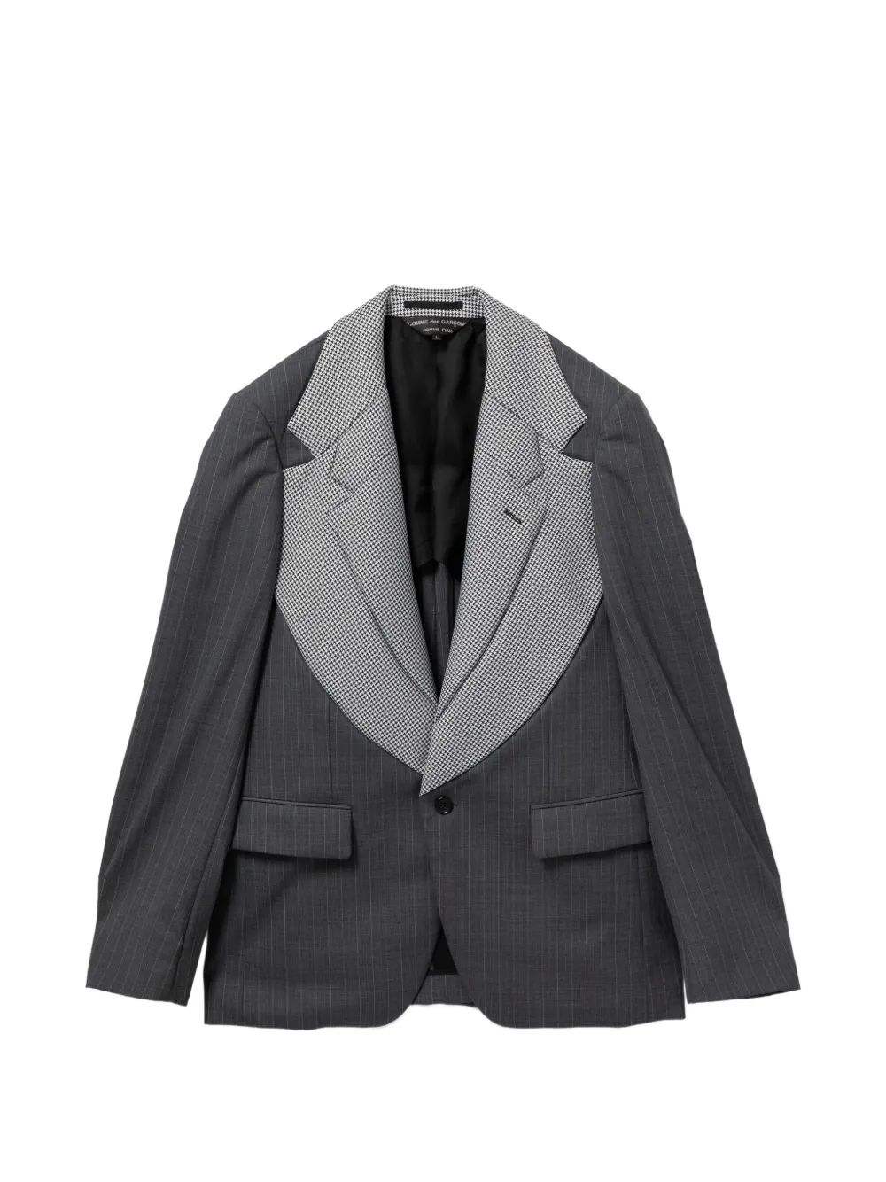 Comme des Garçons Homme Plus Giacca gessata - Grigio