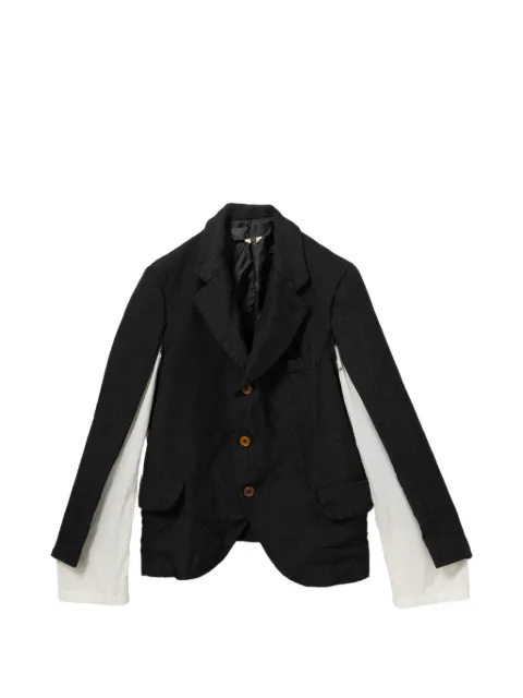Comme Des Garçons Comme Des Garçons textured blazer