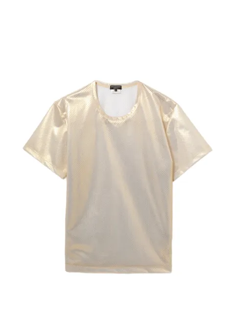 Comme des Garçons Homme Plus t-shirt perforé à manches courtes
