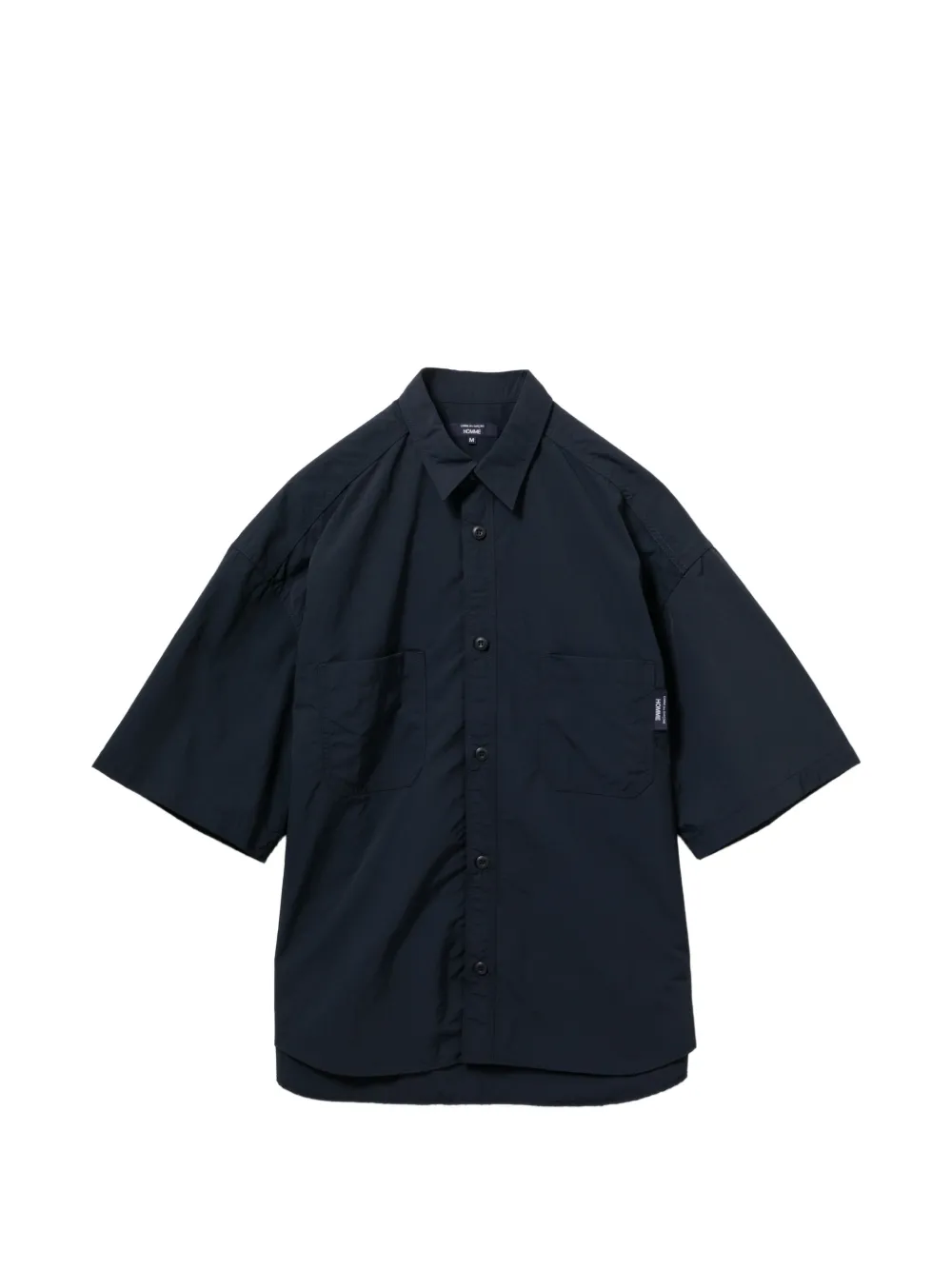 Comme des Garçons Homme Camicia con applicazione - Blu