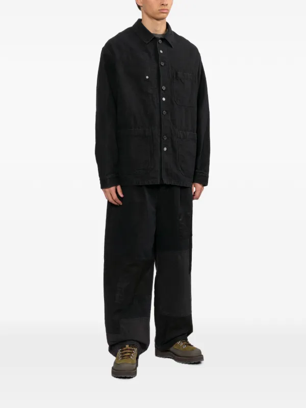 Comme Des Garçons Homme Patchwork Trousers | Blue | FARFETCH