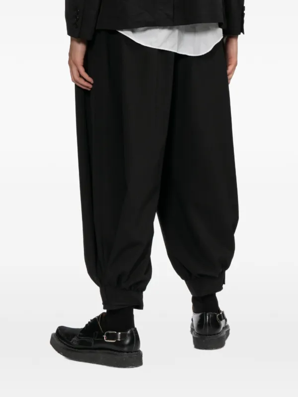 commedesgarcons commedesgarcons プリーツパンツ Black Comme Des Garçons プリーツ パンツ | ブラック | FARFETCH JP