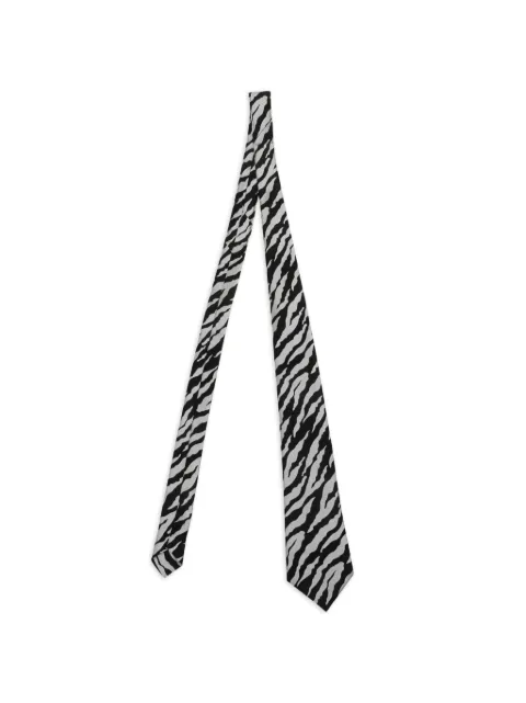 Comme des Garçons Homme Deux ゼブラパターン ネクタイ