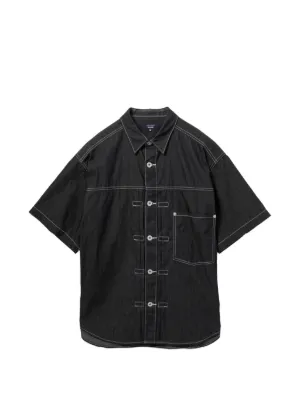 Homme Plissé Issey Miyake プリーツ シャツ | ブラック | FARFETCH JP