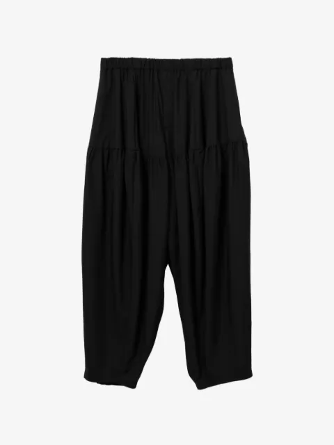 Black Comme Des Garçons Gesmockte broek