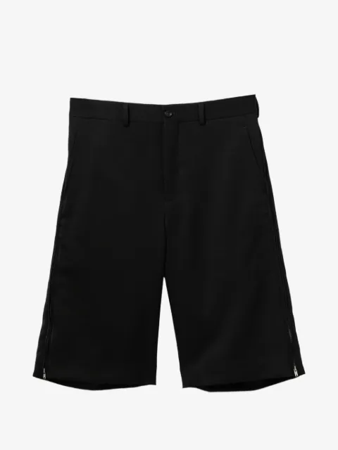Comme des Garçons Homme Plus zip-detail wool shorts