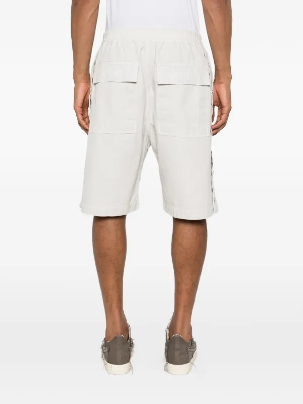 Rick Owens DRKSHDW Wide Pusher バミューダショーツ | ホワイト