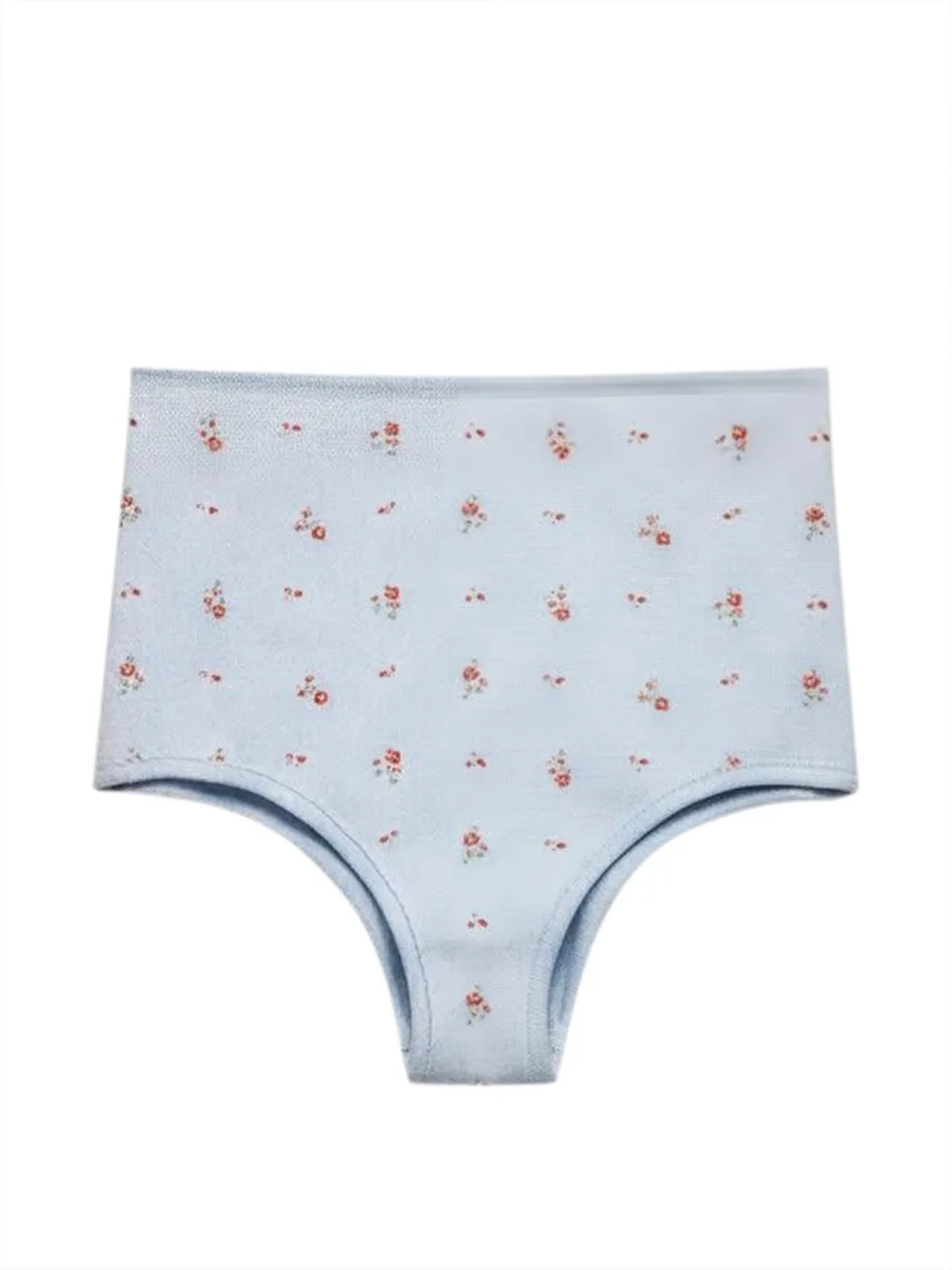 Prada floral-print briefs - Blu
