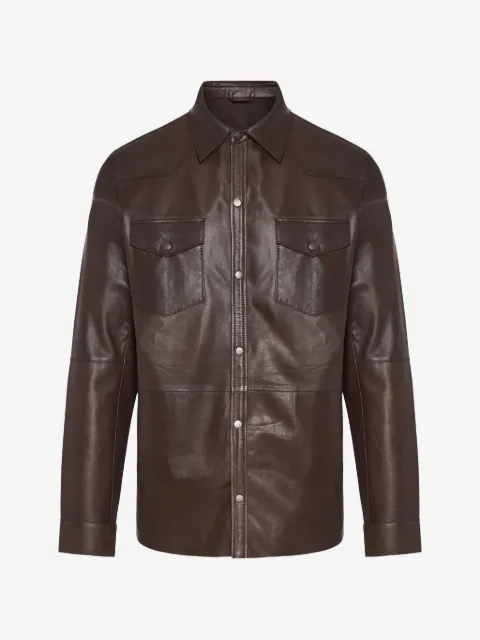 Giorgio Brato buttoned flap-pocket shirt jacket