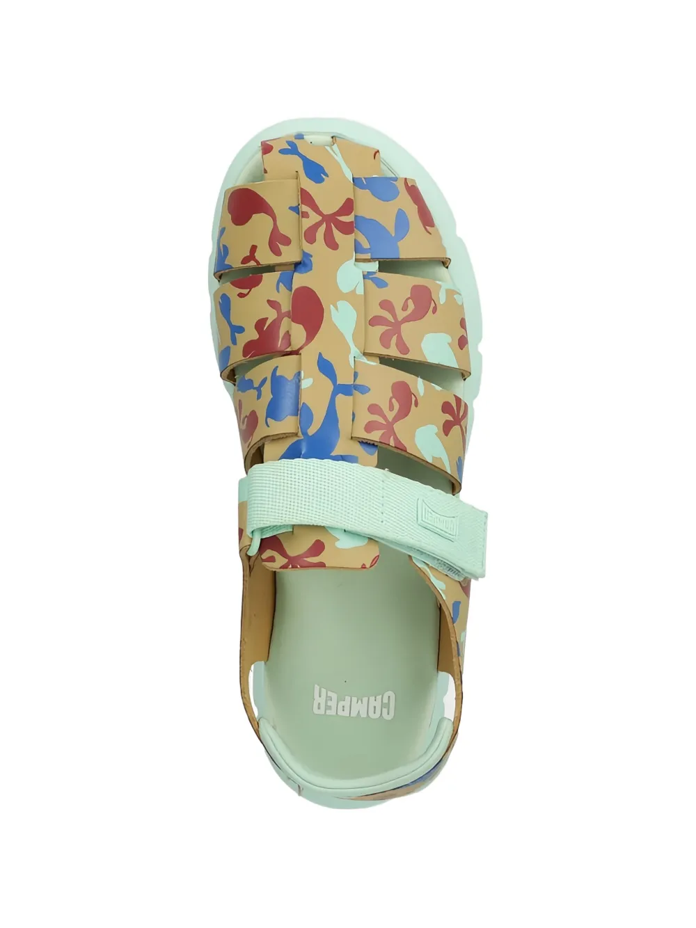 Camper 오루가 스트랩 샌들 In Blue