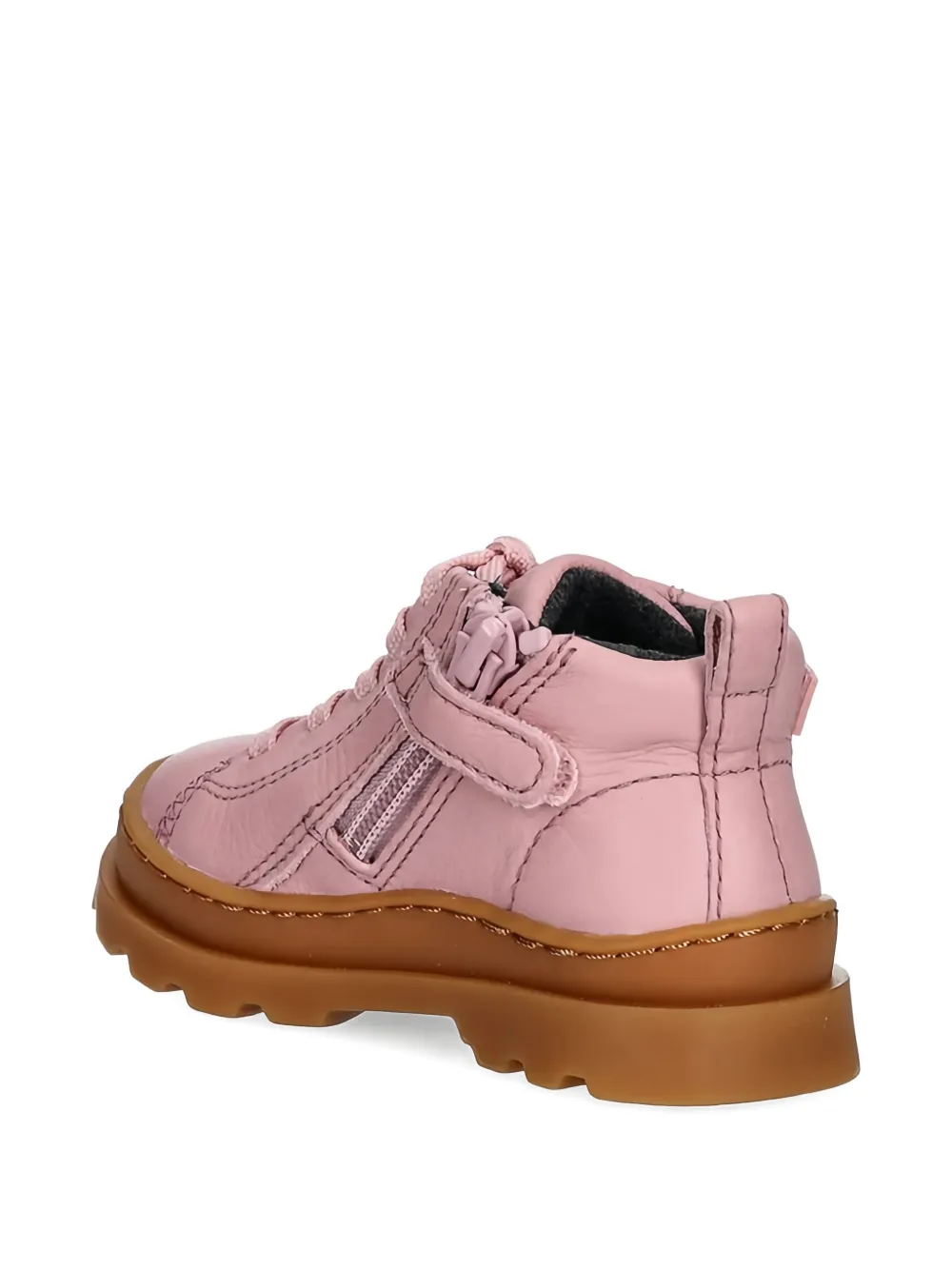 Camper Kids Brutus enkellaarzen met veters Roze
