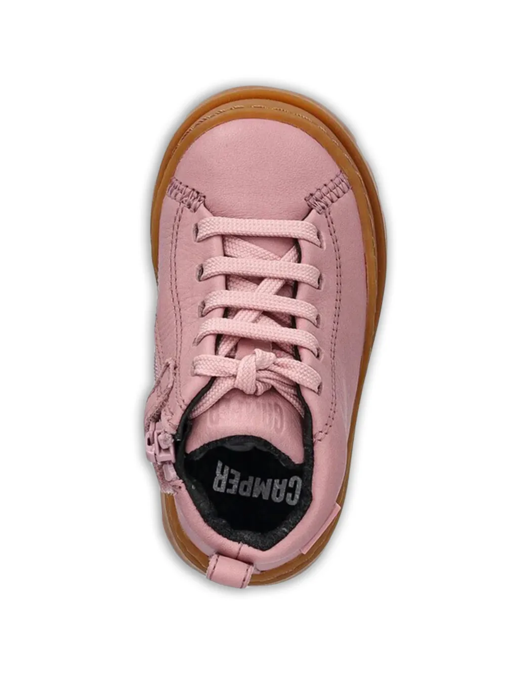 Camper Kids Brutus enkellaarzen met veters Roze