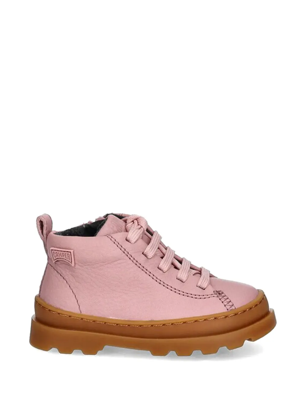 Camper Kids Brutus enkellaarzen met veters Roze