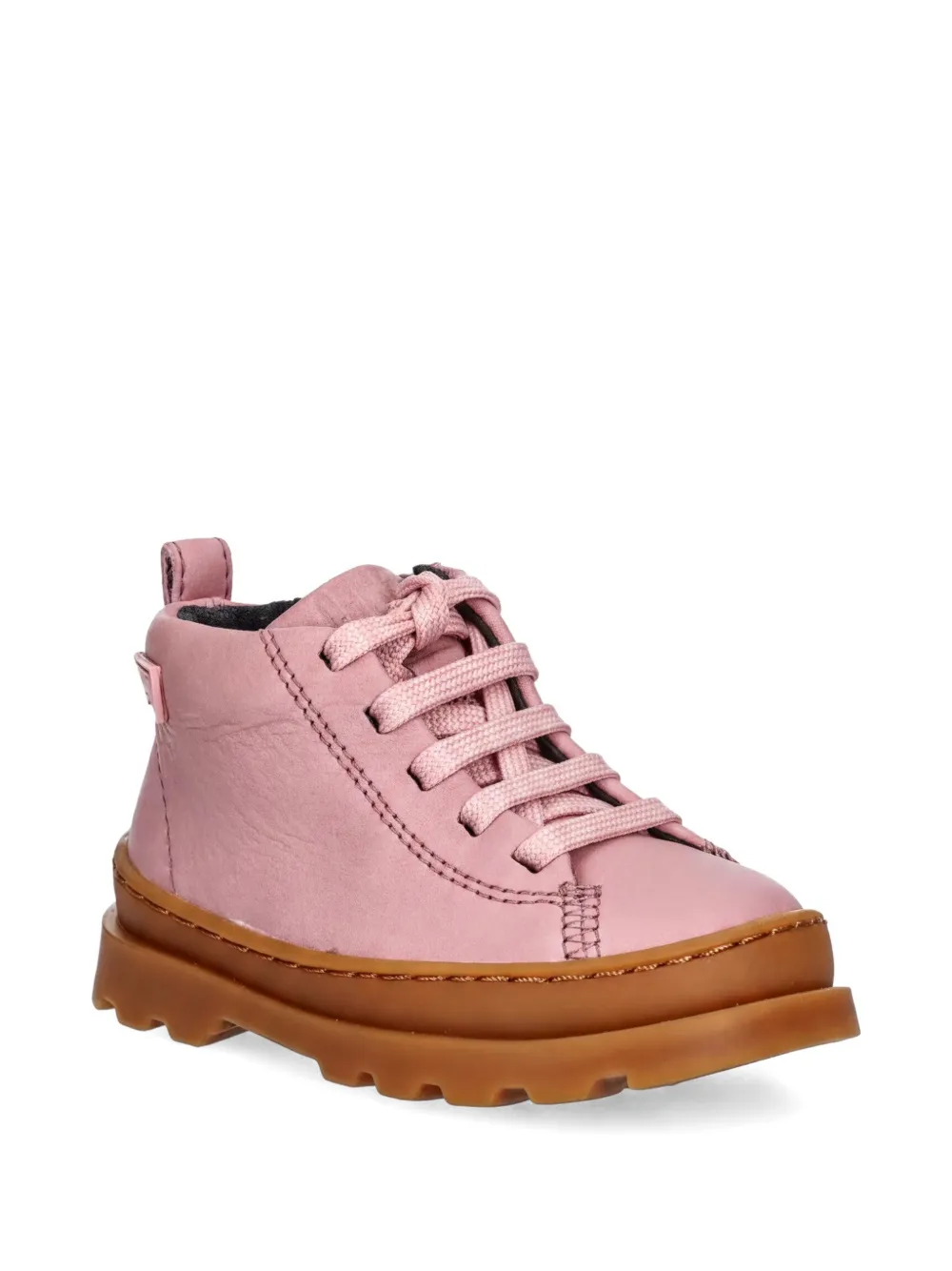 Camper Kids Brutus lace-up ankle boots - Rosa