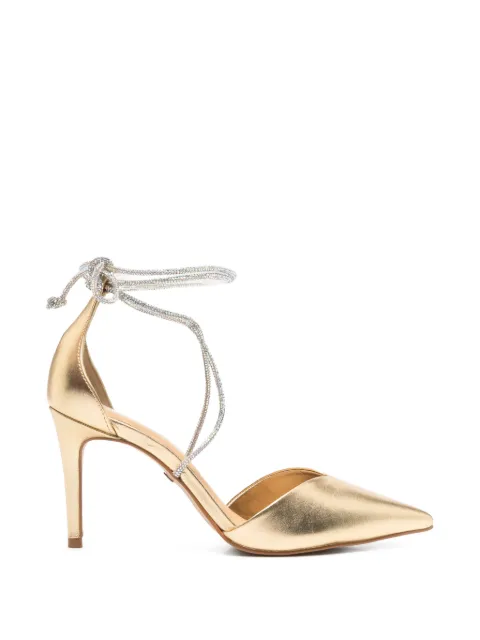 CARRANO tie-ankle heeled pumps