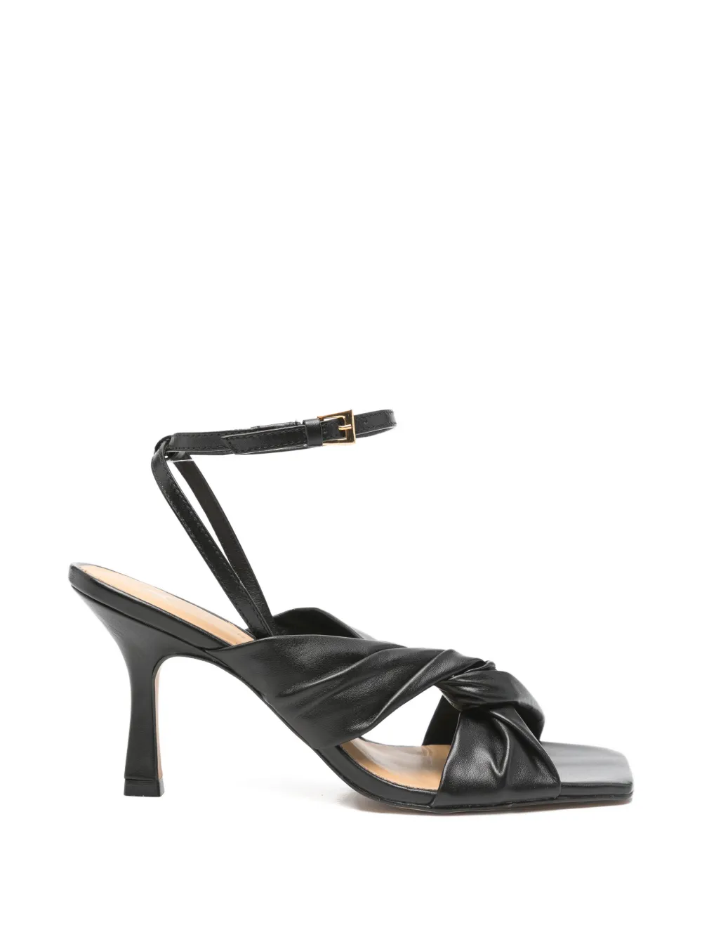 CARRANO knotted-strap sandals - Nero