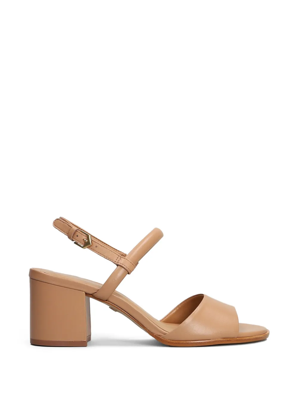 CARRANO buckle-fastening block-heel sandals - Marrone