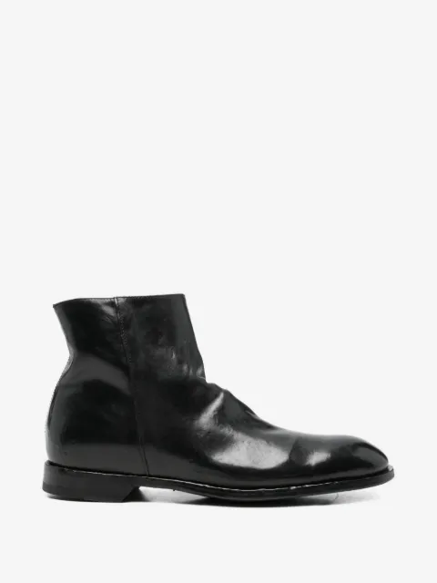 Officine Creative bottines à fermeture zippée
