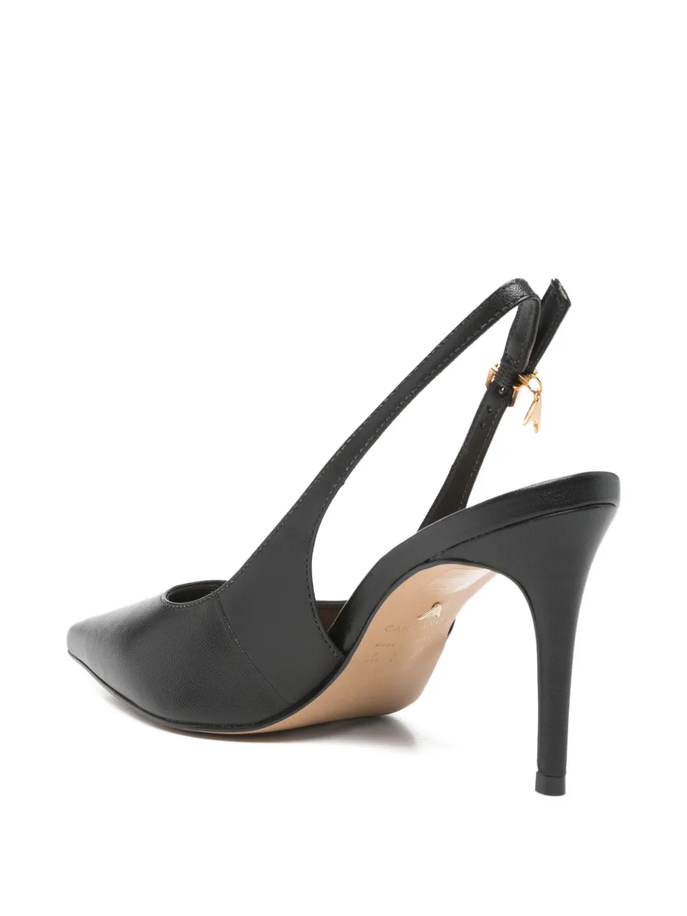 CARRANO Slingback pumps met puntige neus Zwart