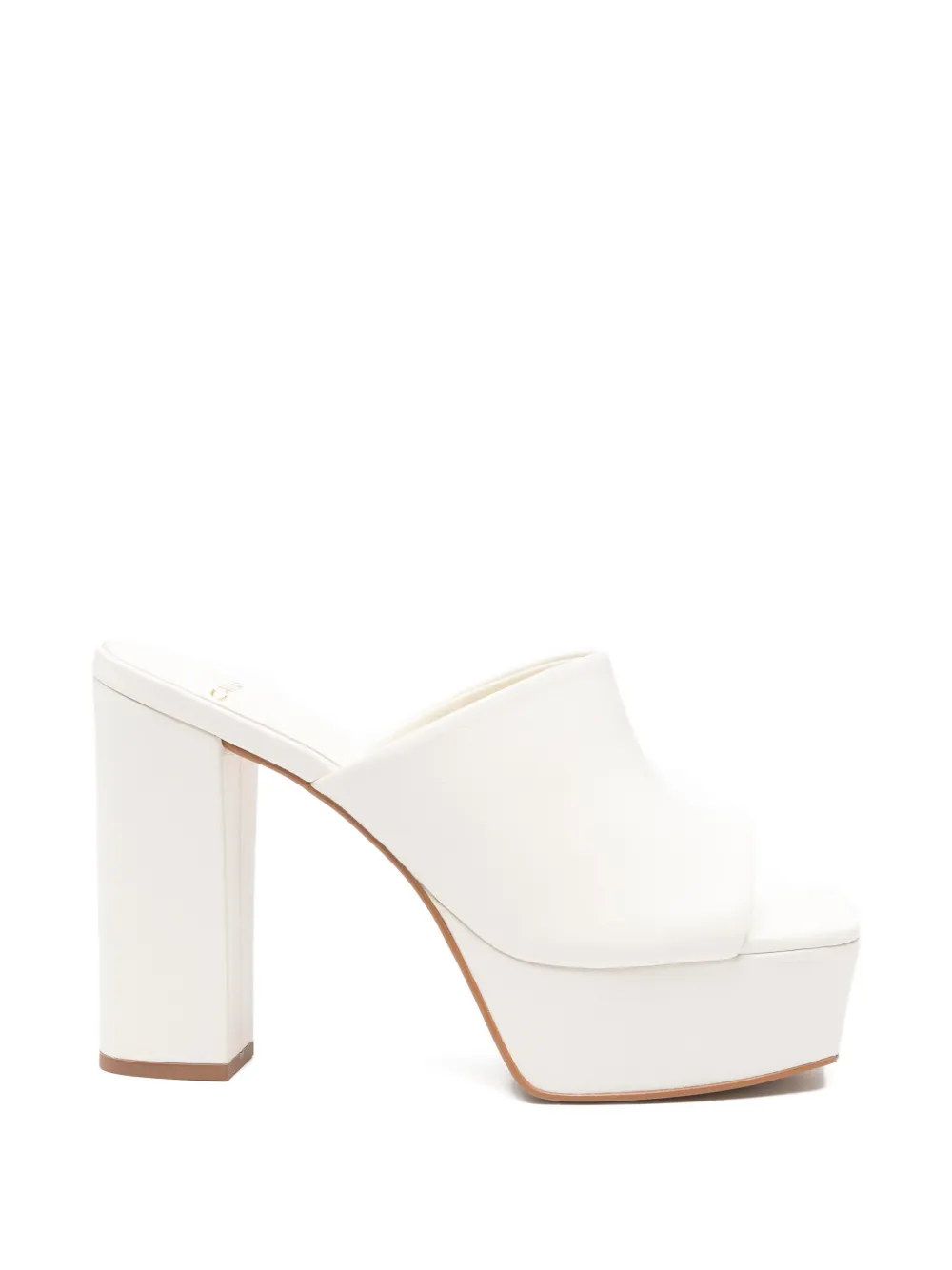 CARRANO platform mules - Bianco