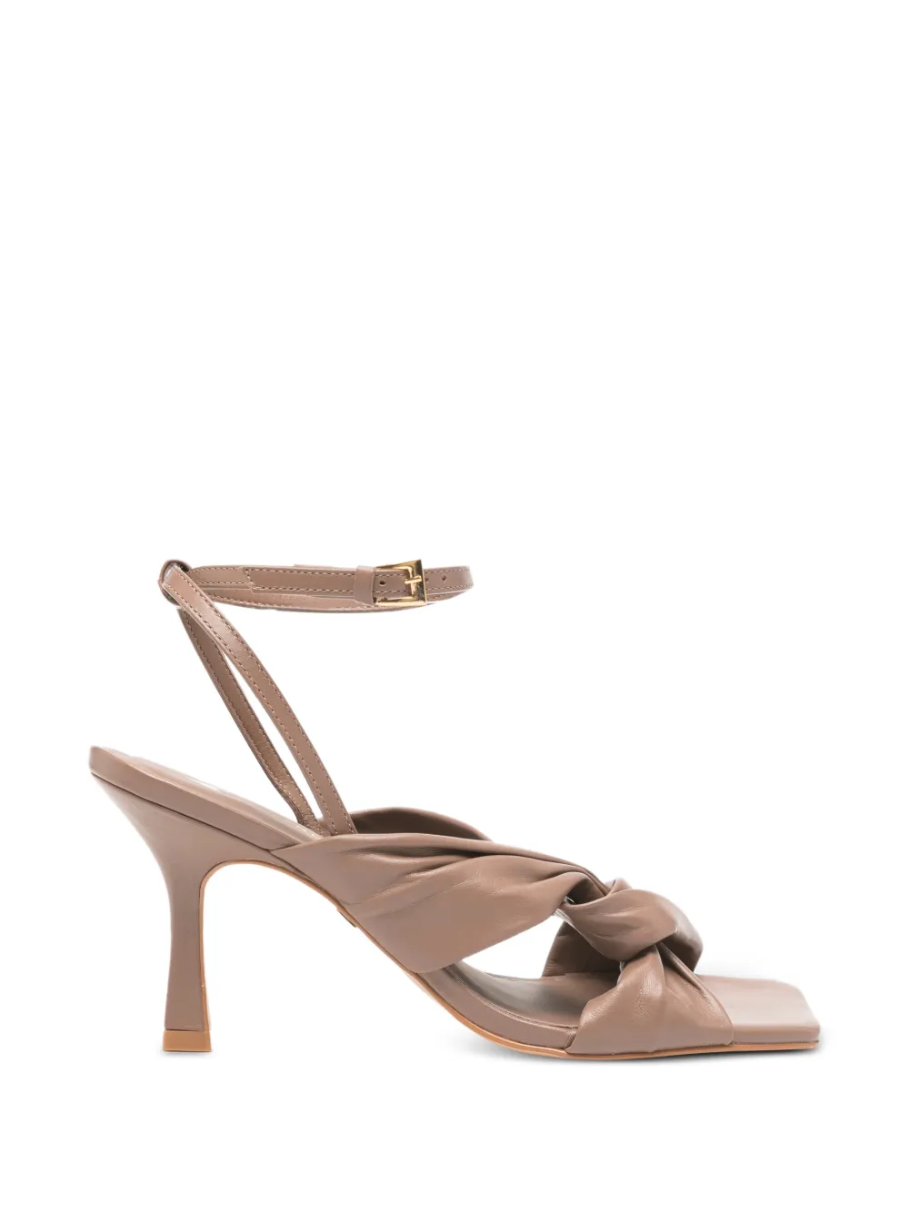CARRANO twisted-strap sandals - Marrone