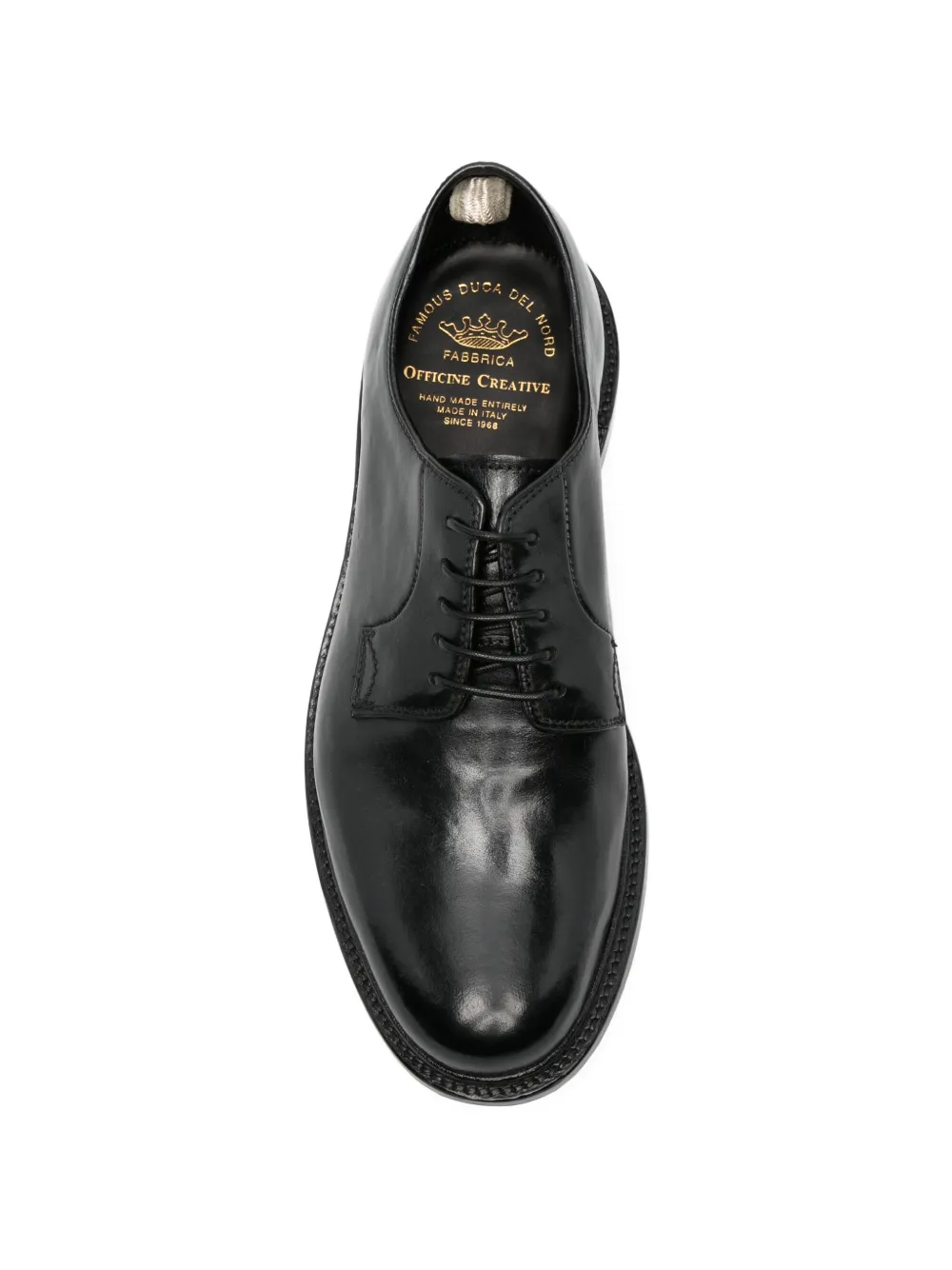 Officine Creative lace-up derby shoes Zwart