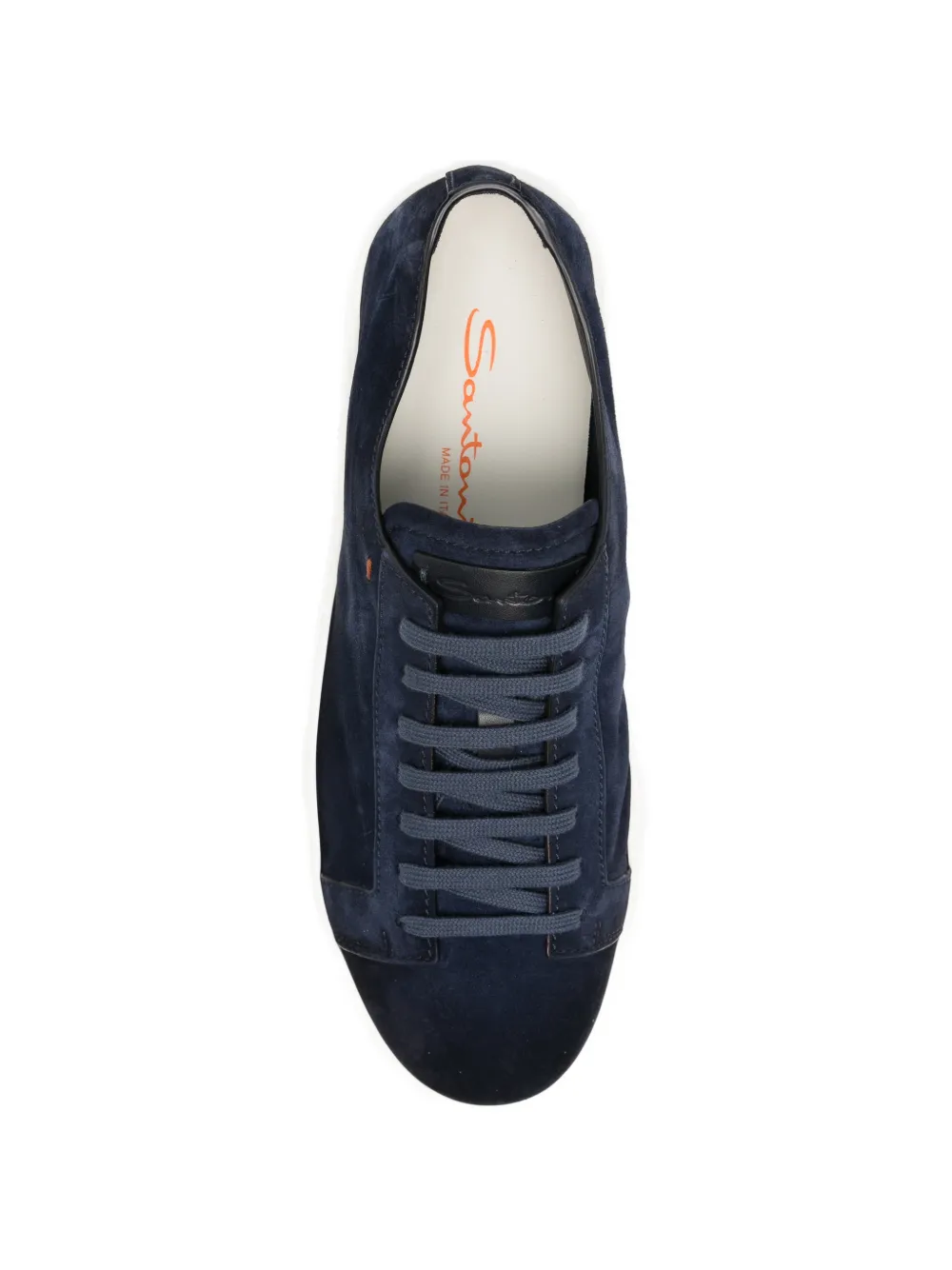 Santoni Sneakers met ronde neus Blauw