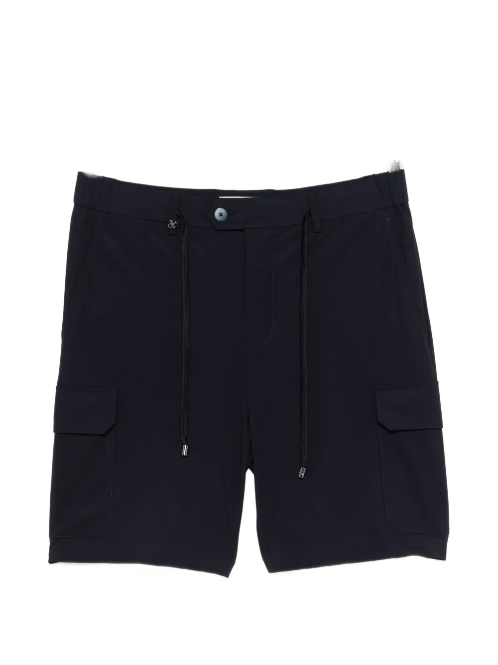 Distretto 12 Active Drawstring Bermuda Shorts In Blue