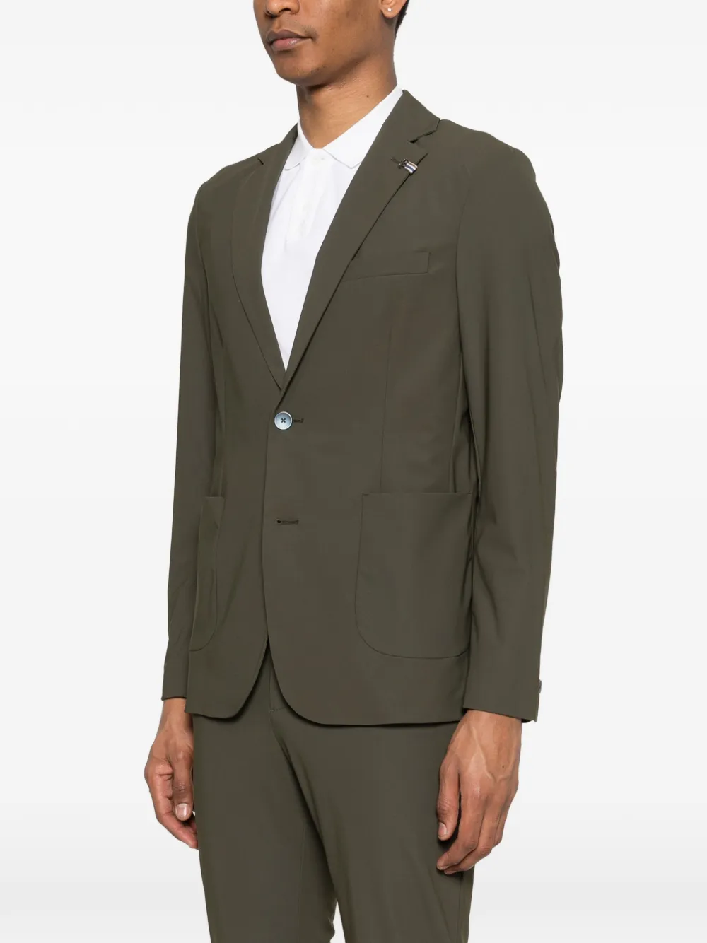  Distretto 12 Active Flap Pocket Jacket - Green 