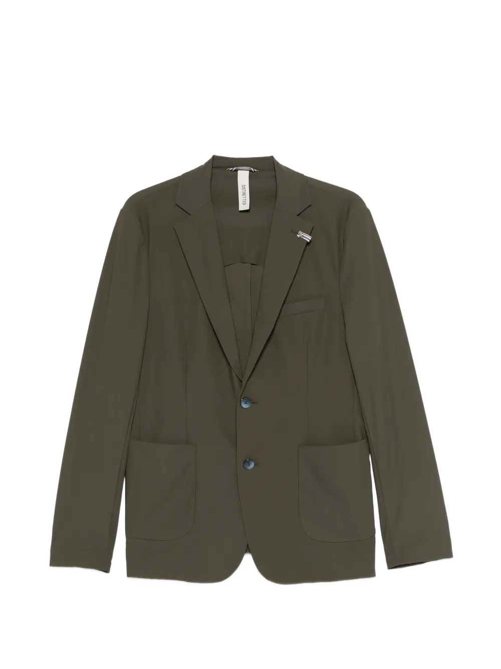 DISTRETTO 12 Active flap pocket jacket - Verde