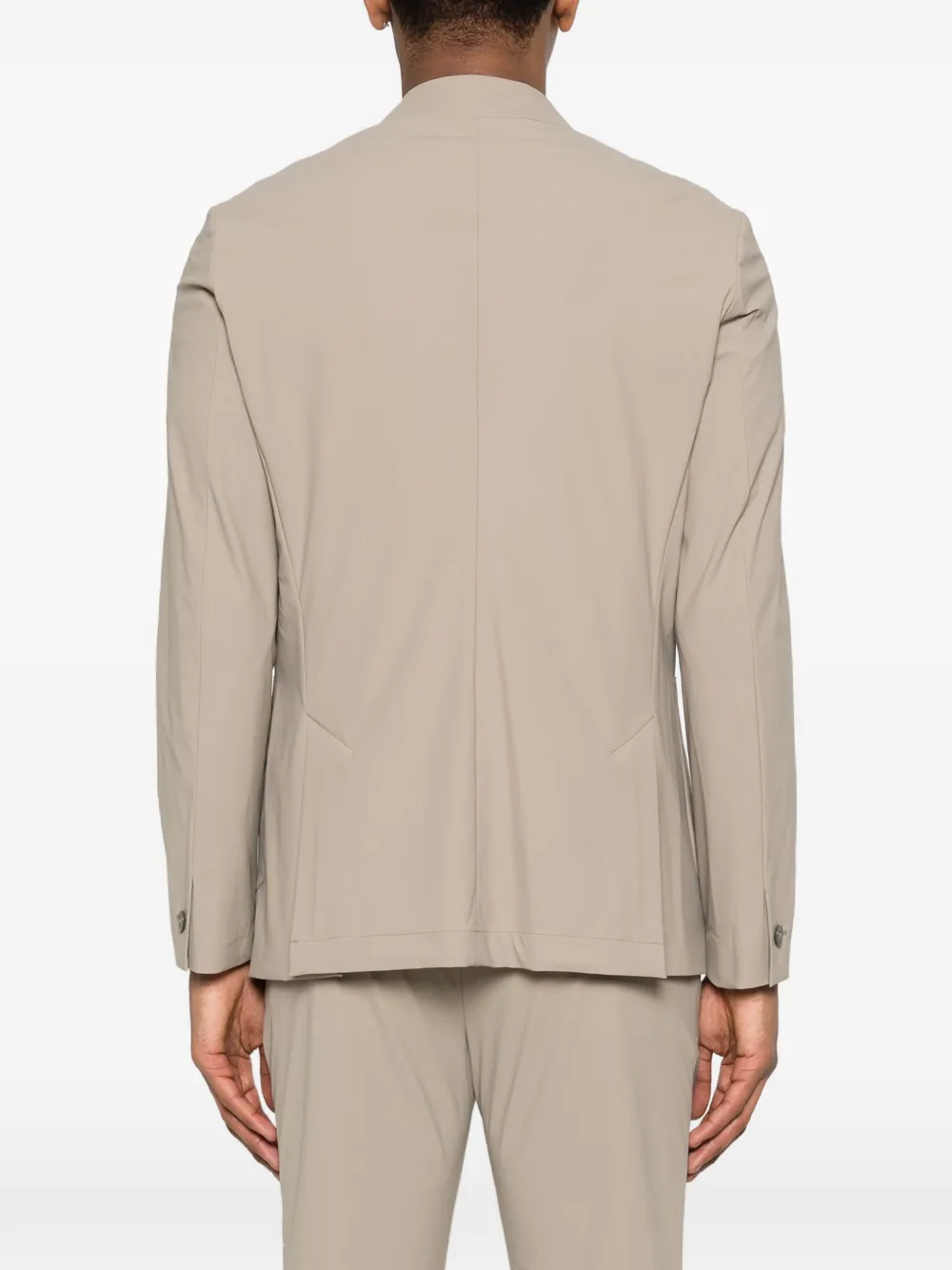 Distretto 12 Active Double-breasted Jacket In Neutral