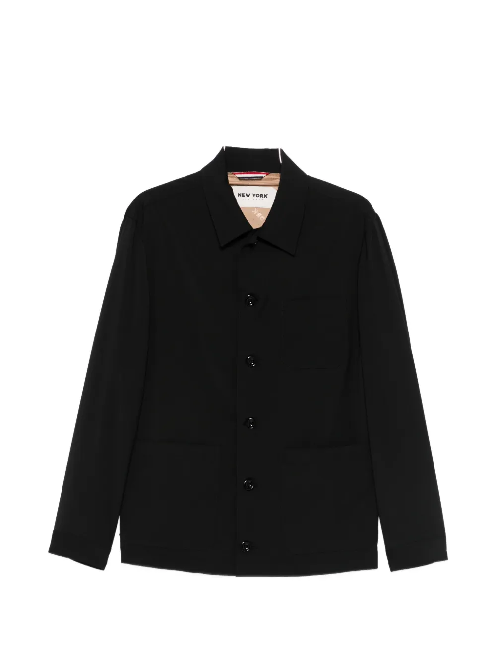 New York Resident buttoned pocket shirt - Blu