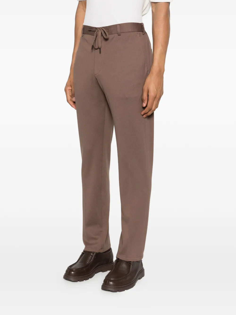  Circolo 1901 Drawstring Trousers - Brown 
