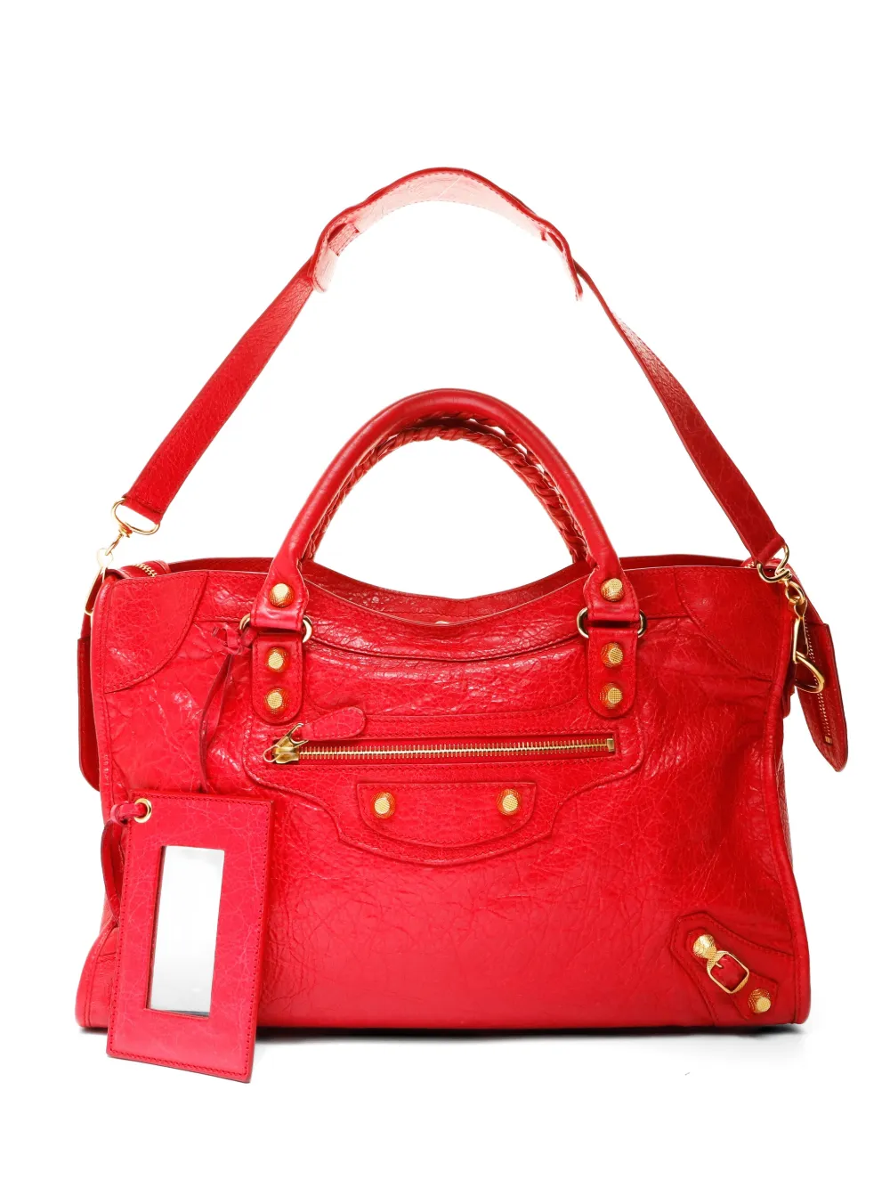 Balenciaga Pre-Owned 2000s giant classic city bag - Rosso