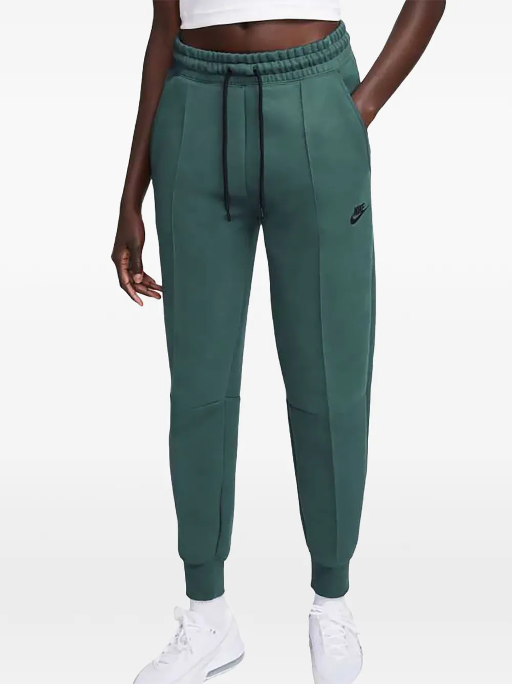 Nike logo-detail track pants - Verde