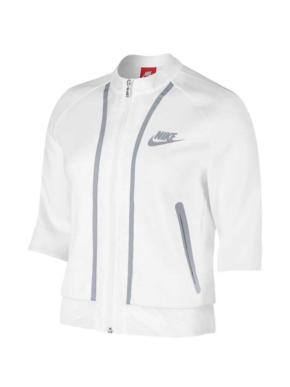 Nike Tech Fleece Splatter jacket - Bianco