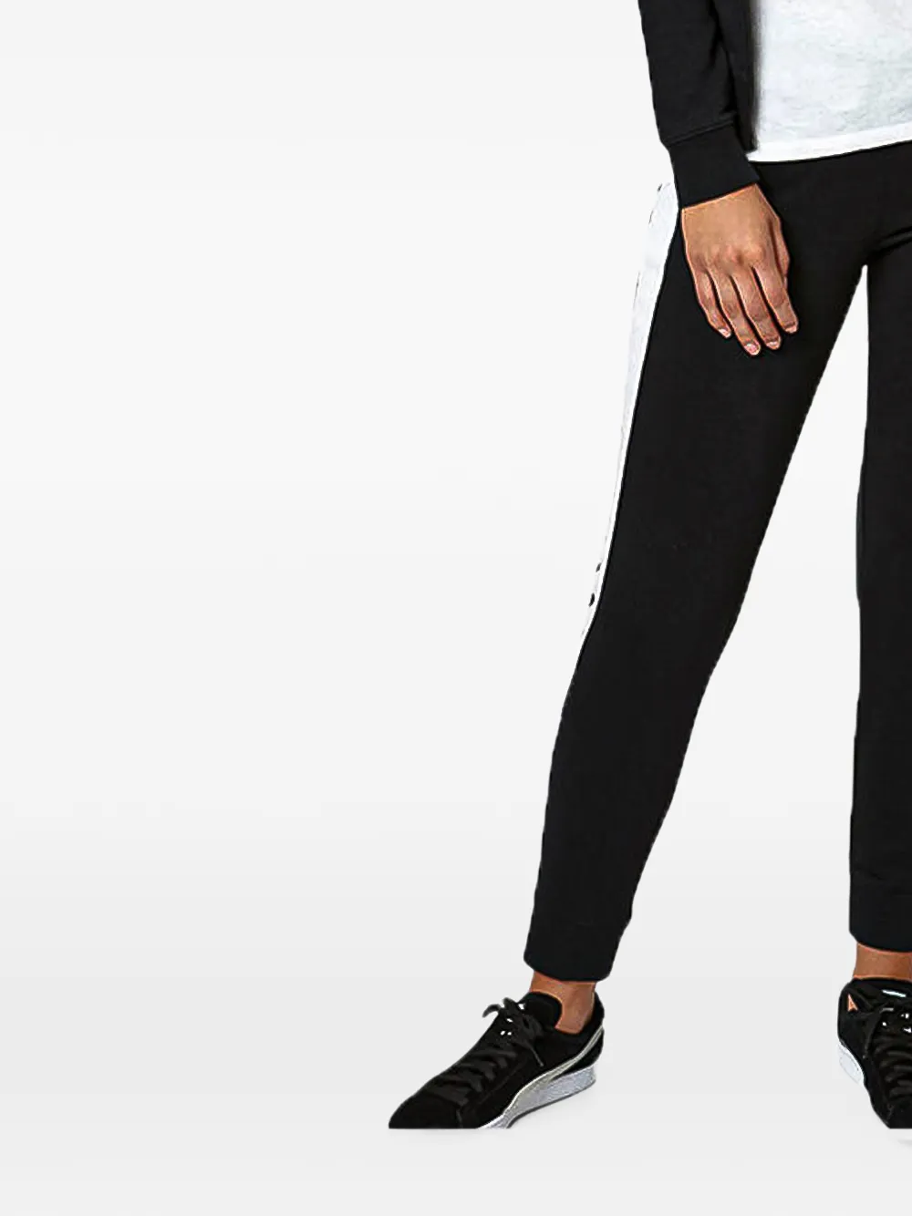 PUMA logo-print track pants - Nero